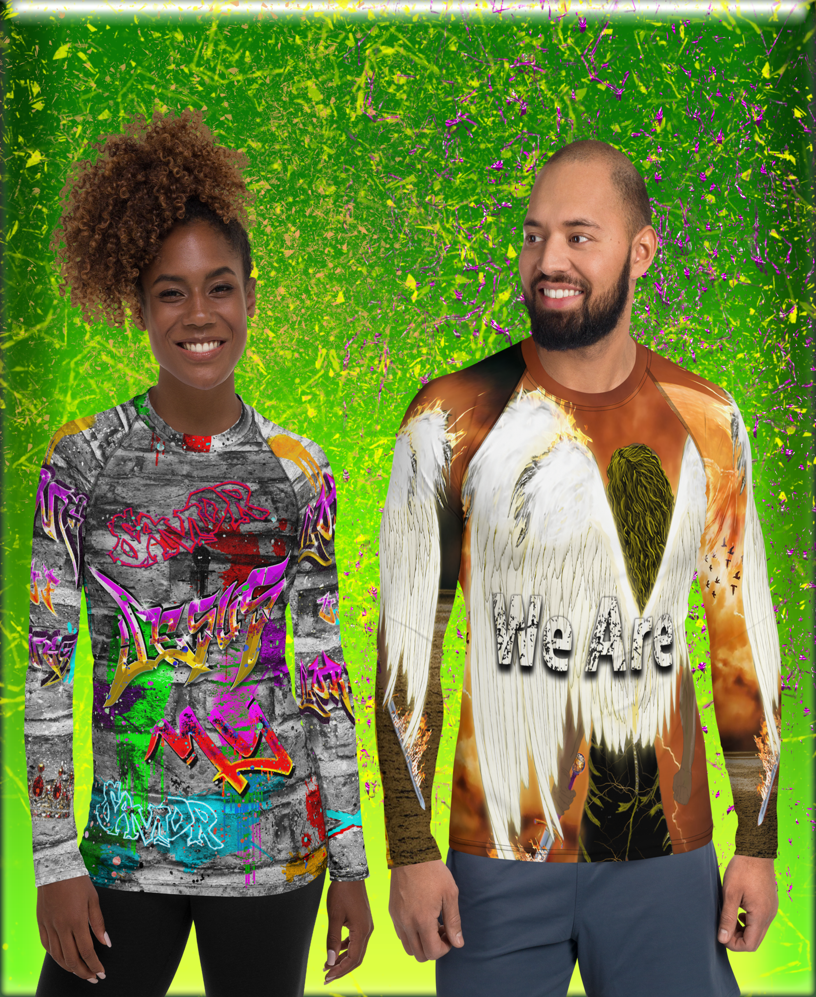 Adult Long-Sleeve T-Shirt AOP