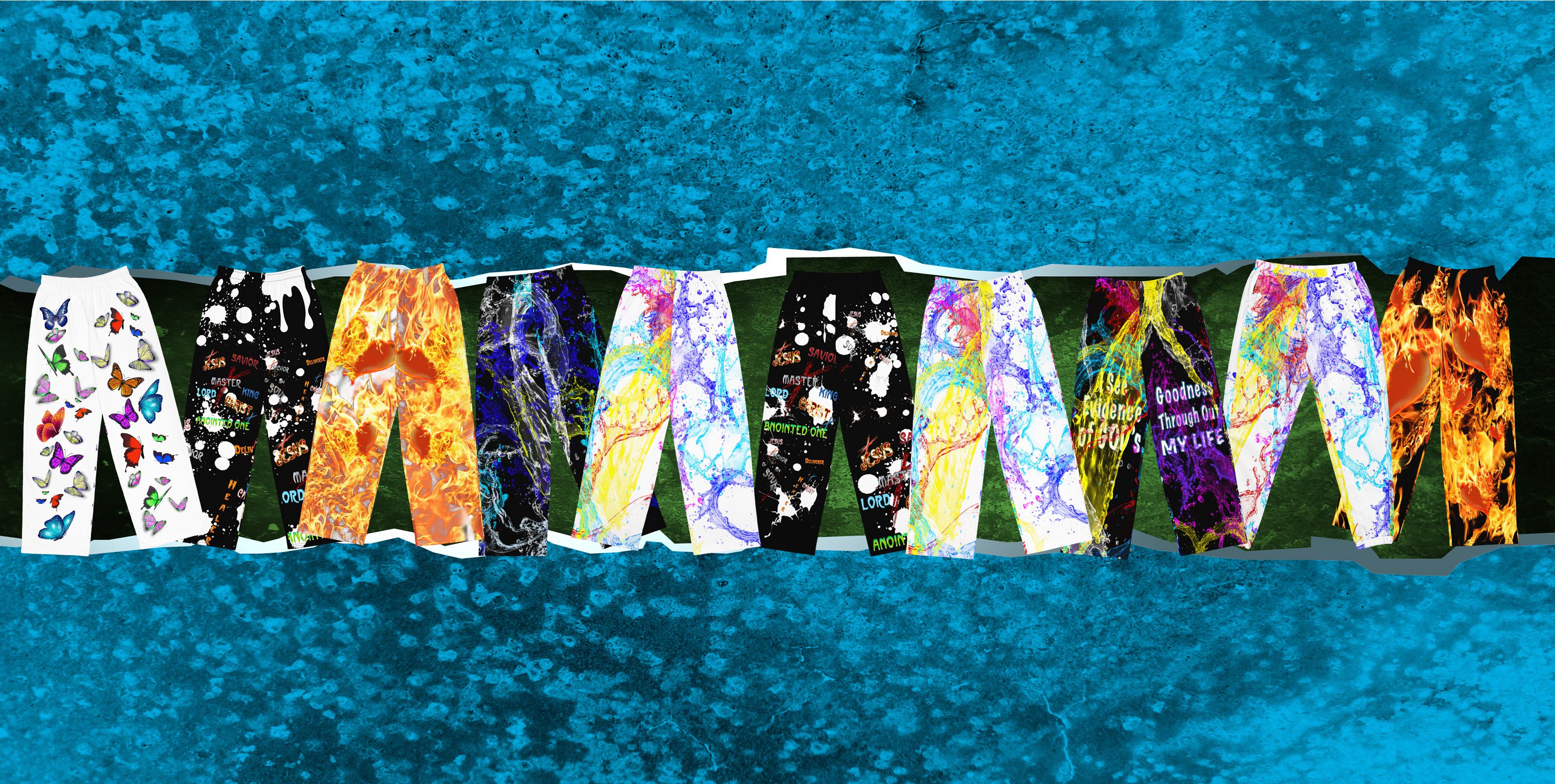 Adult Pants Wide Leg