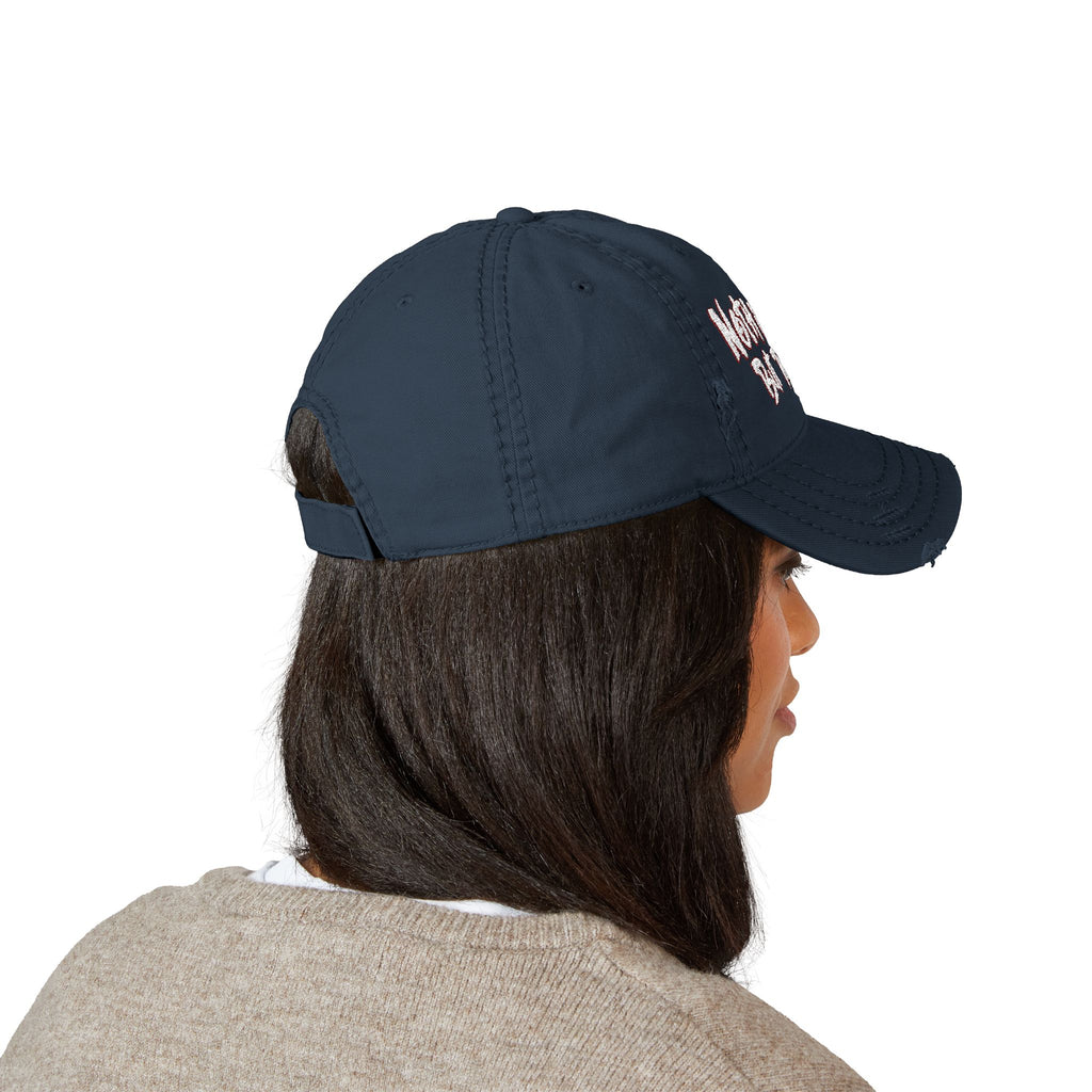 Nothing But the Blood - Distressed Dad Hat (Embroidery)
