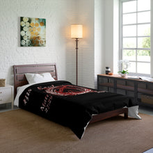 Load image into Gallery viewer, His Soul for Yours Matt. 27:29 - Color Black Comforter
