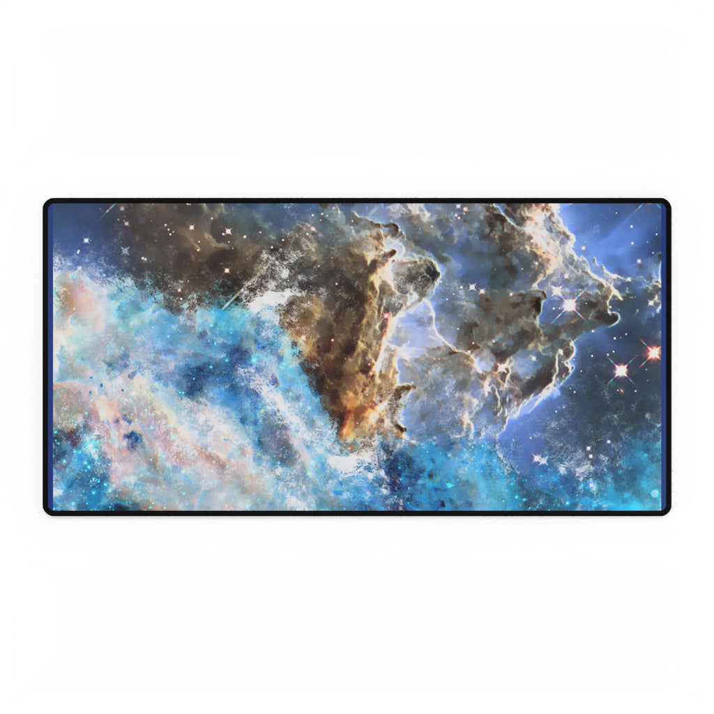 Galactic Desk Mat - Cosmic Motivational Workspace Accessory