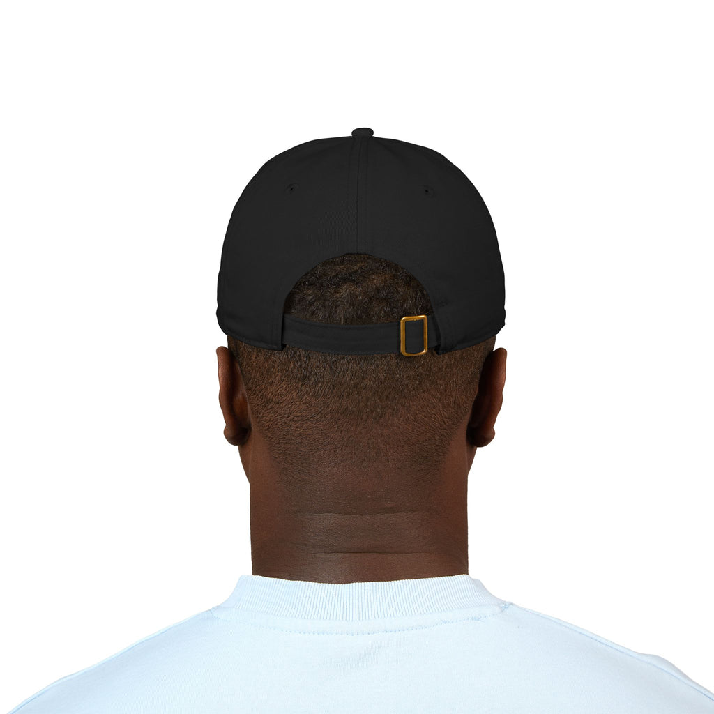 JESUS R.O.S. (Rose Of Sharon - White Ltrs) Organic Baseball Cap (Embroidery)