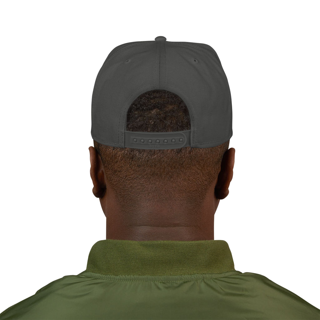 JC is LORD (Maroon/Kiwi Green Ltrs) - Snapback (Embroidery)