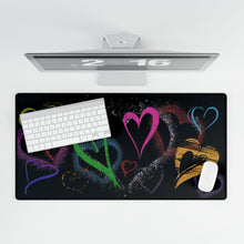 Load image into Gallery viewer, Colorful Love Heart Desk Mat - Ideal for Home Office &amp; Gift Giving
