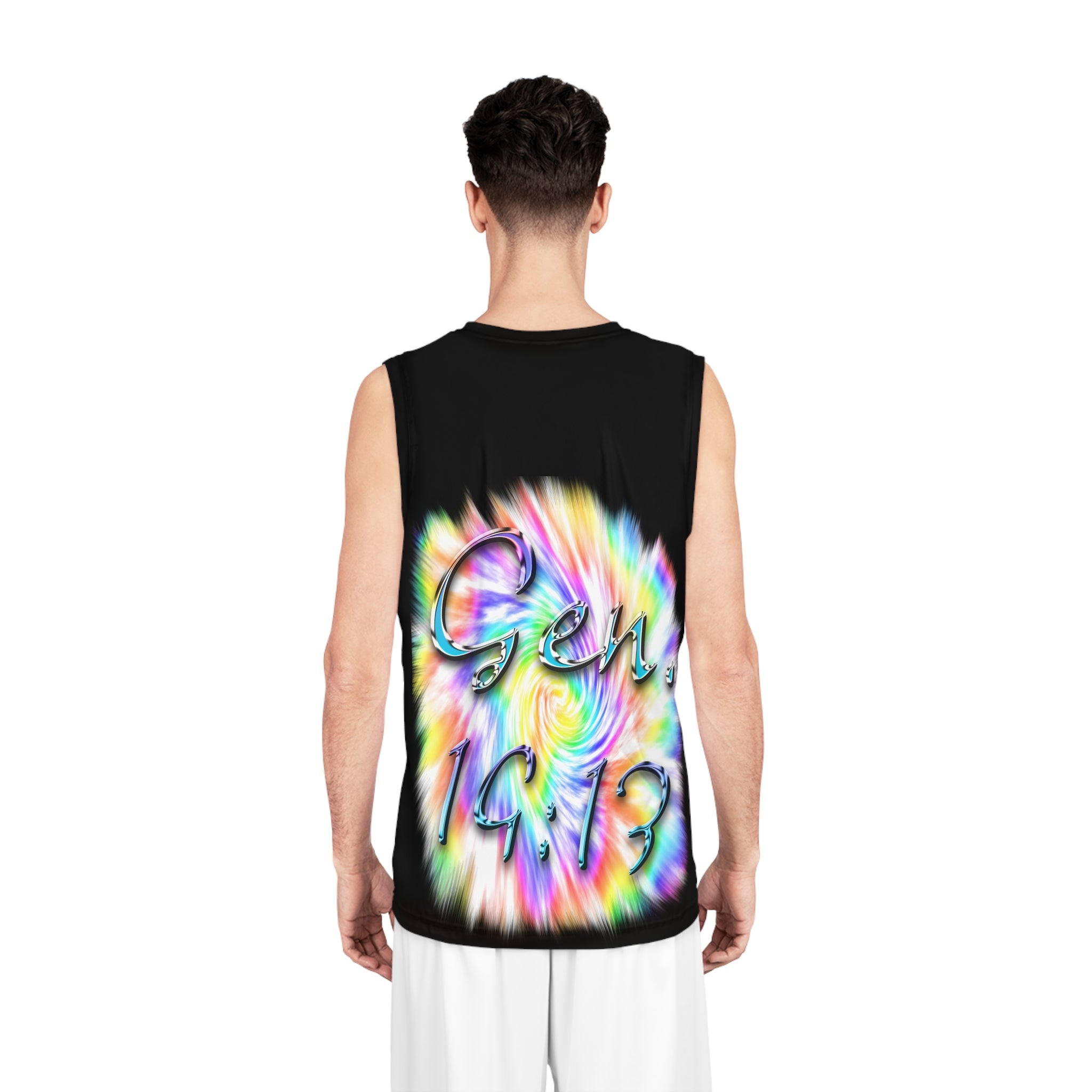 My God's Covenant Promise Gen 19:13 Basketball Jersey