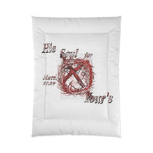 Load image into Gallery viewer, His Soul for You - White Comforter
