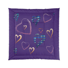 Load image into Gallery viewer, Hearts II - Comforter
