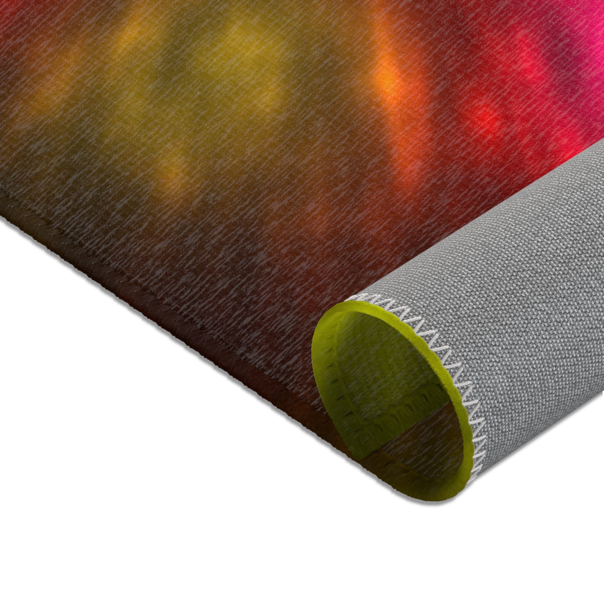 Solar Eclipse w/colors - Area Rugs