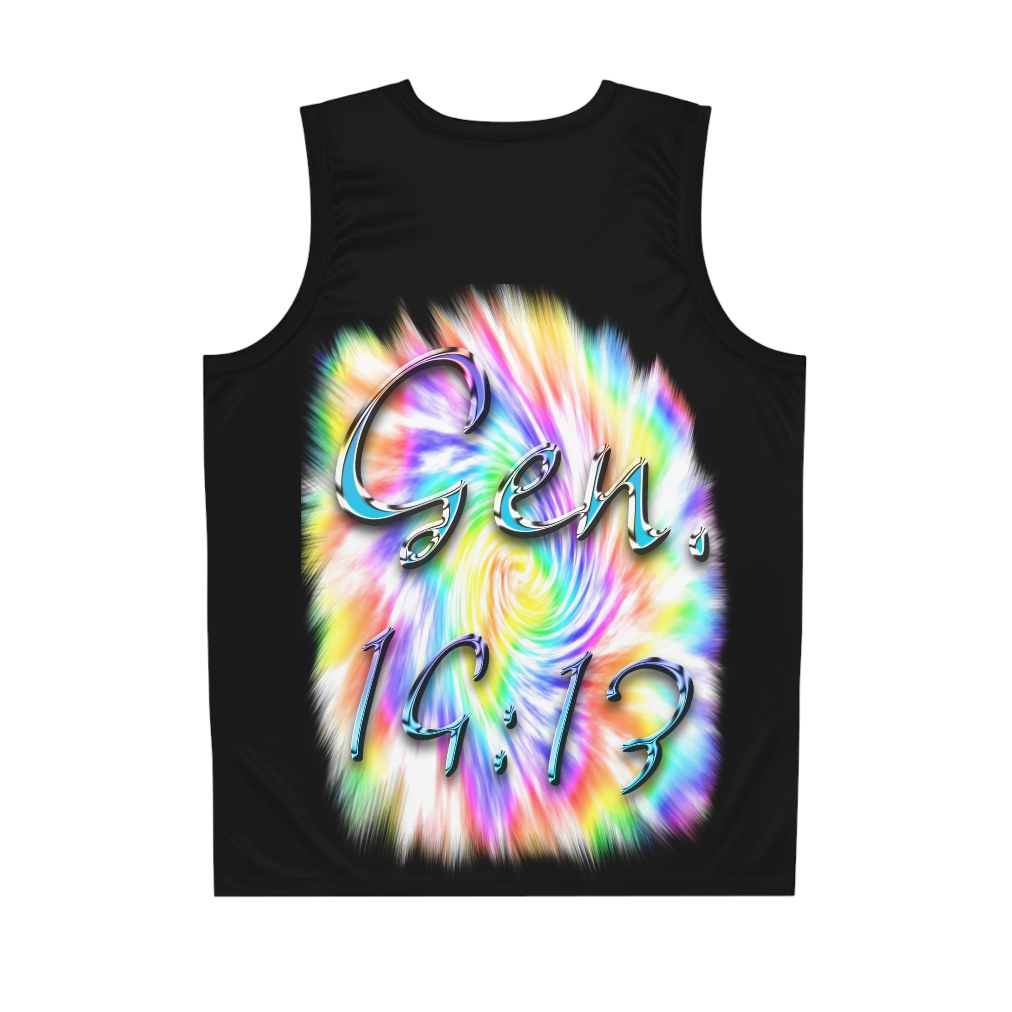 My God's Covenant Promise Gen 19:13 Basketball Jersey