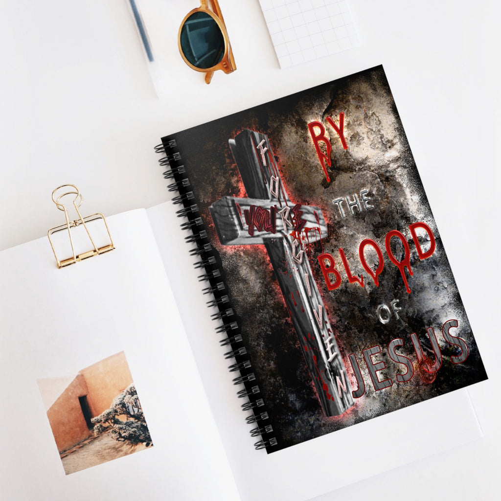 You Are Forgiven - By the Blood of Jesus (Spiral Notebook - 150 Ruled Line)