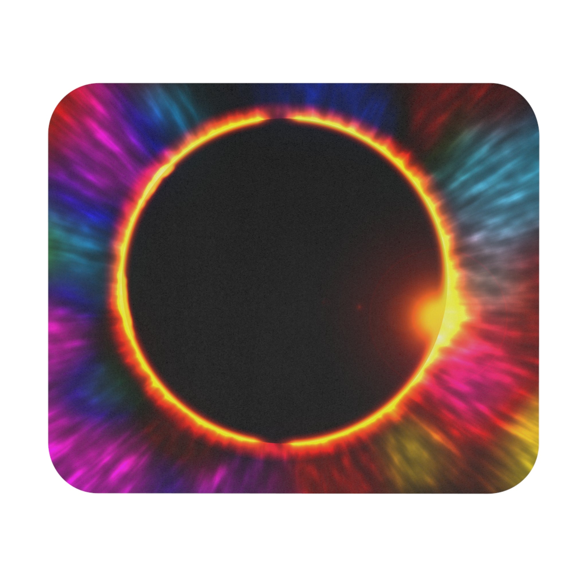 Colorful Cosmic Mouse Pad - Vibrant Galaxy Design for Workspace