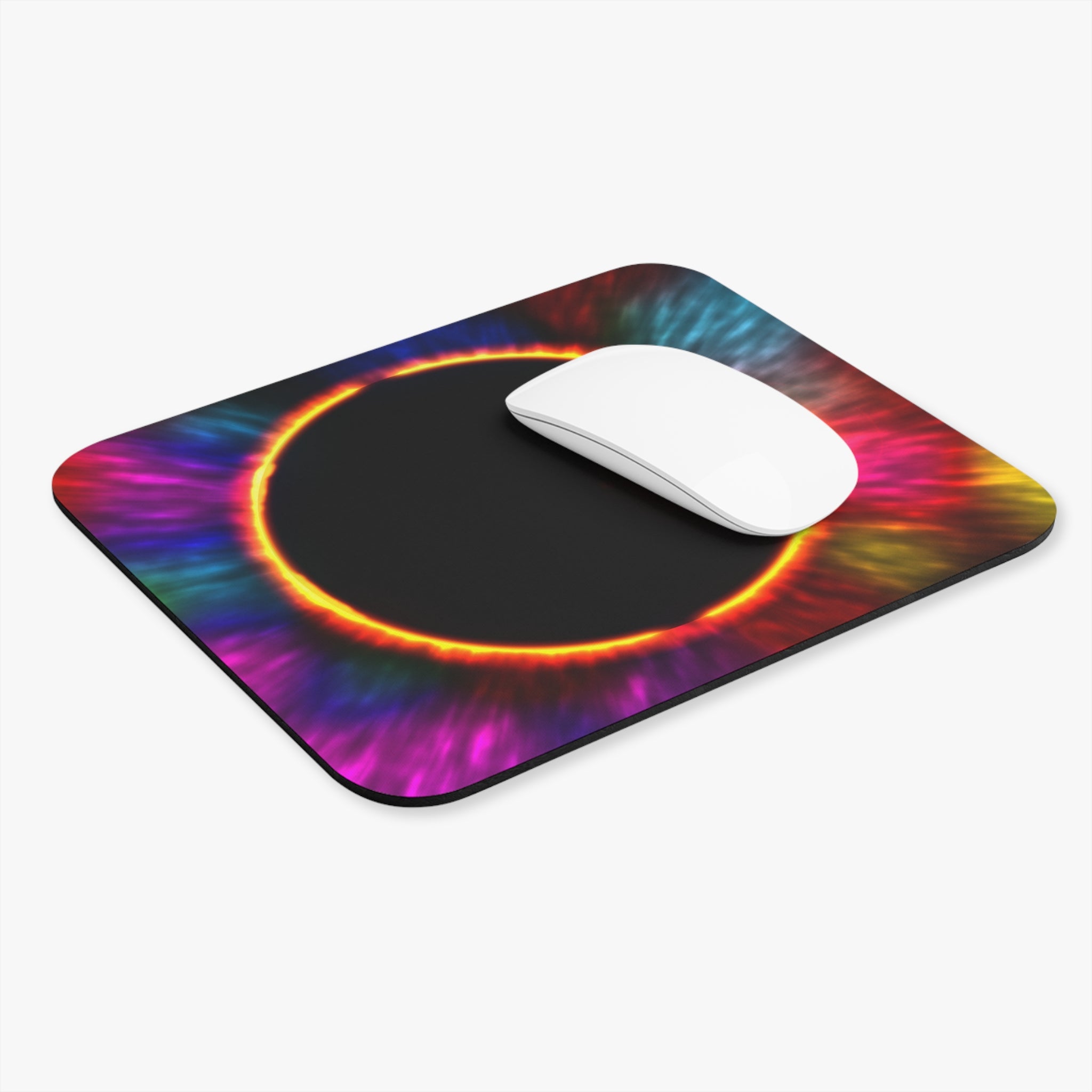 Colorful Cosmic Mouse Pad - Vibrant Galaxy Design for Workspace