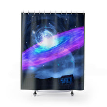 Load image into Gallery viewer, Earth &amp; Galaxy - Shower Curtains
