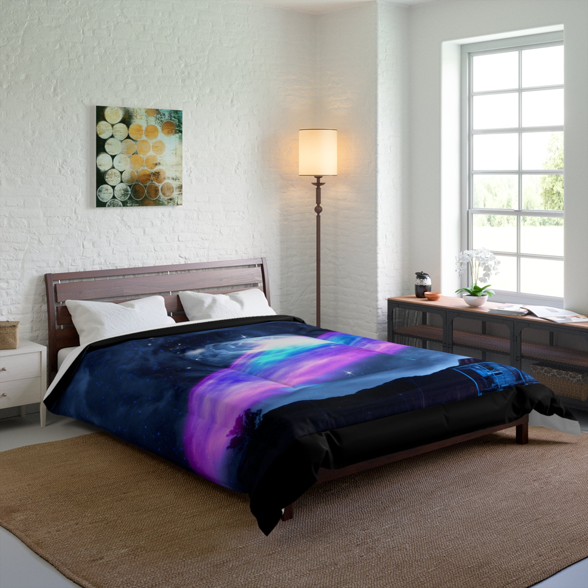 Wormhole & Galaxy on Earth - Comforter