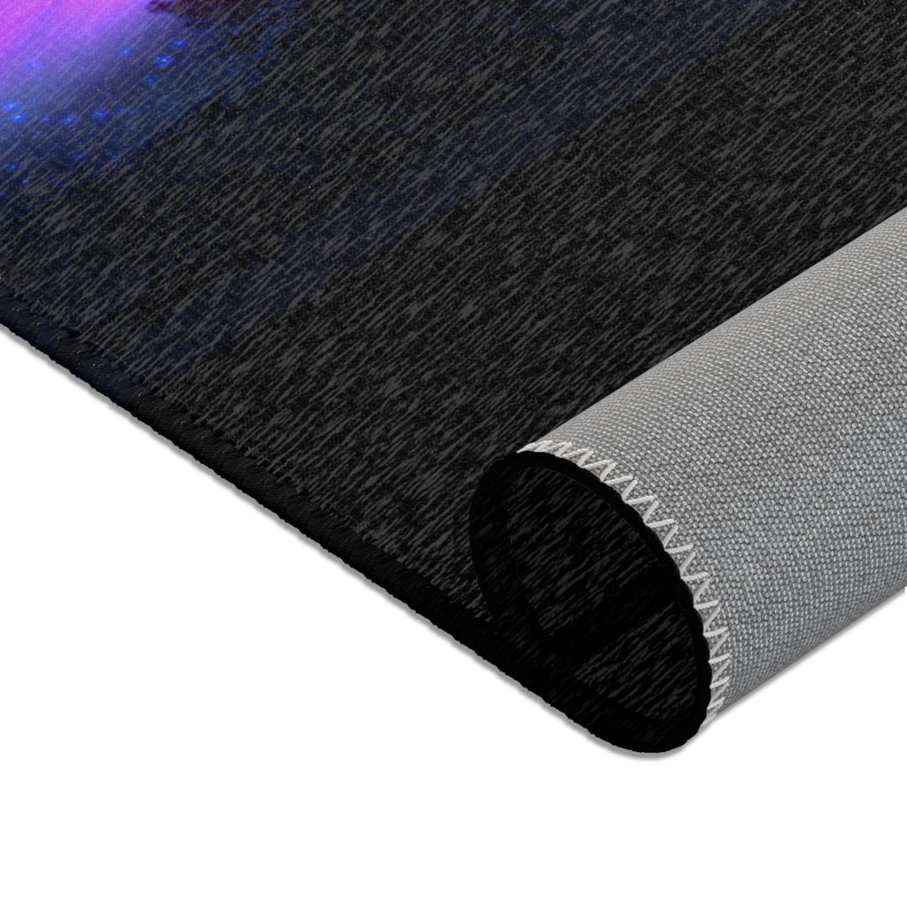 Worm hole  & galaxy - Area Rugs
