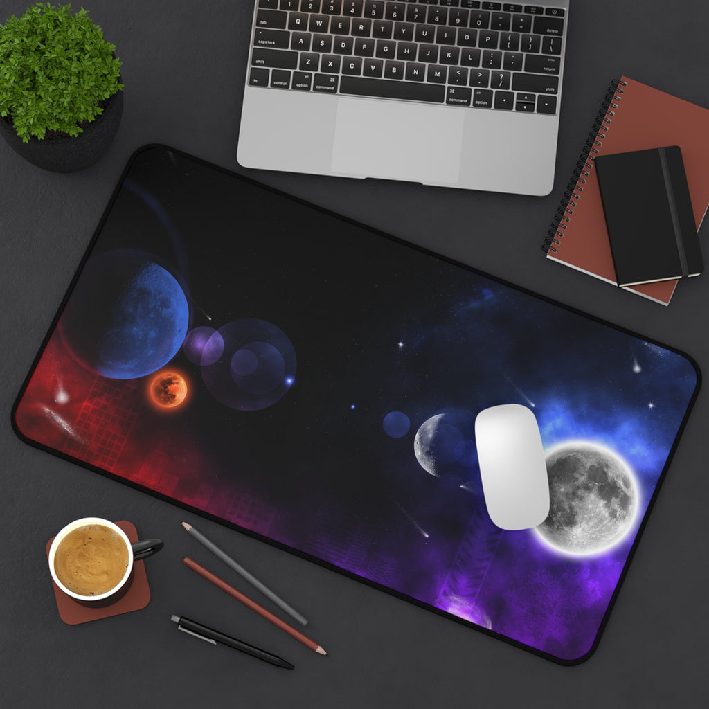 Colorful Space - Desk Mat