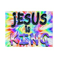 Jesus Is King - Matte Canvas, Stretched