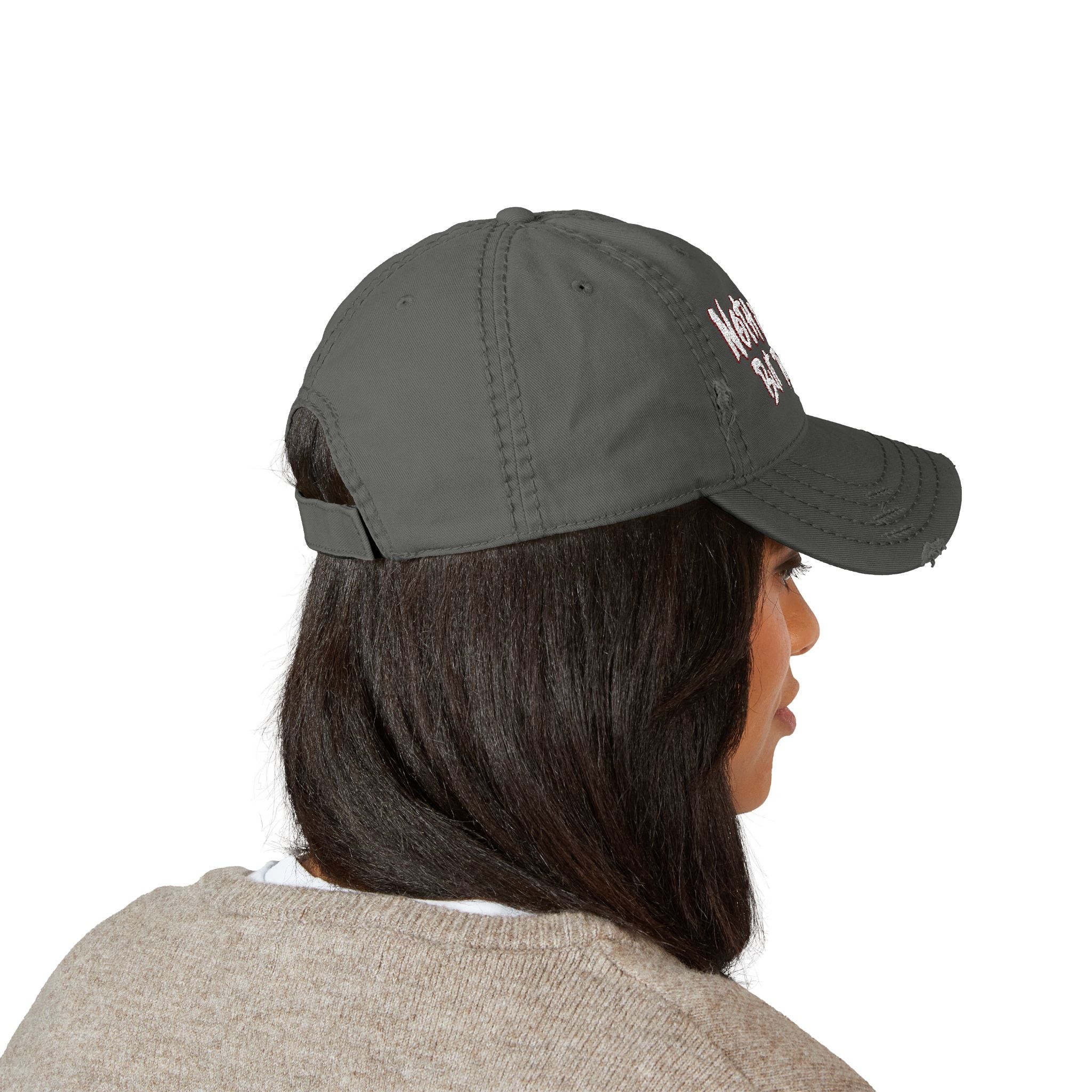 Nothing But the Blood - Distressed Dad Hat (Embroidery)