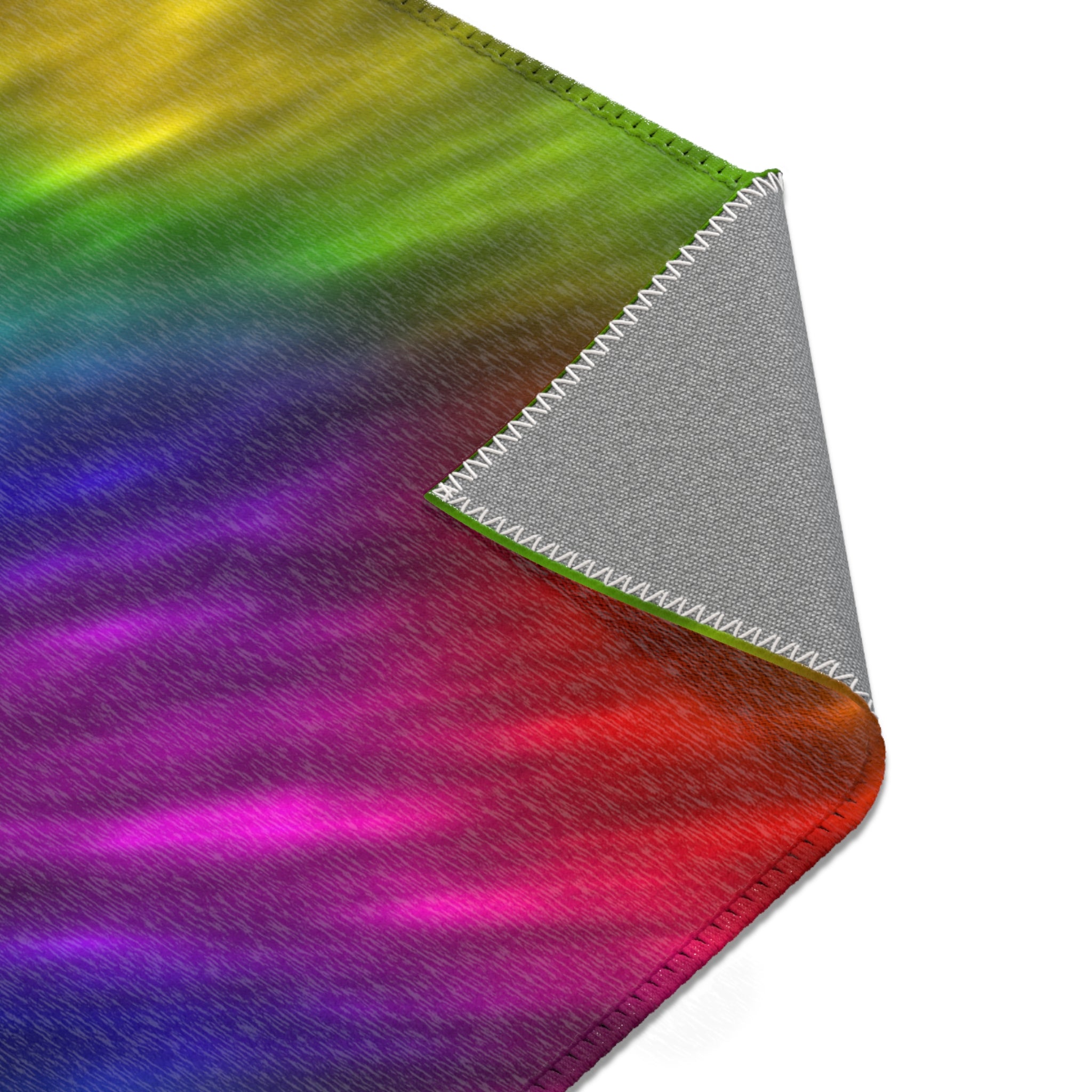 Solar Eclipse w/colors - Area Rugs