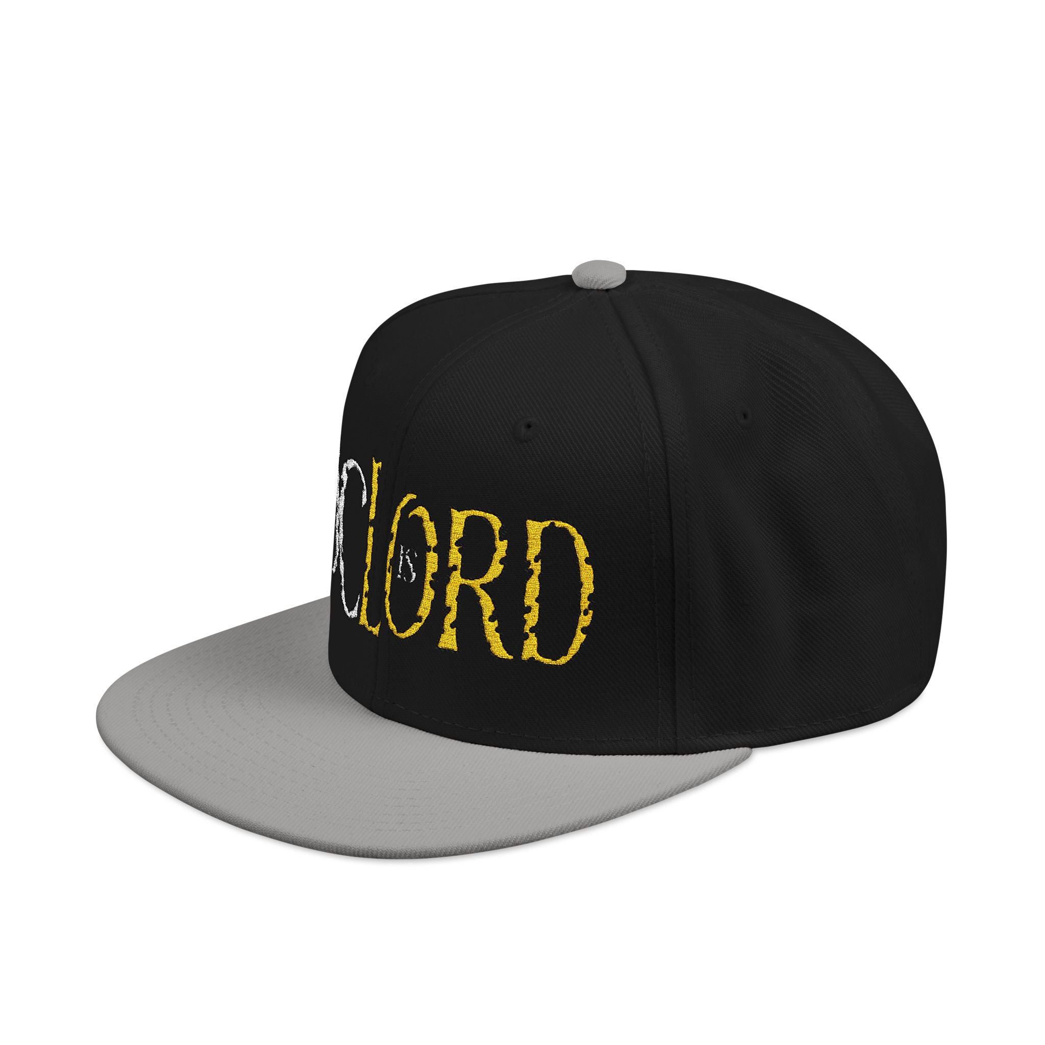 JC is LORD ( White/Gold Ltrs) - Snapback (Embroidery)