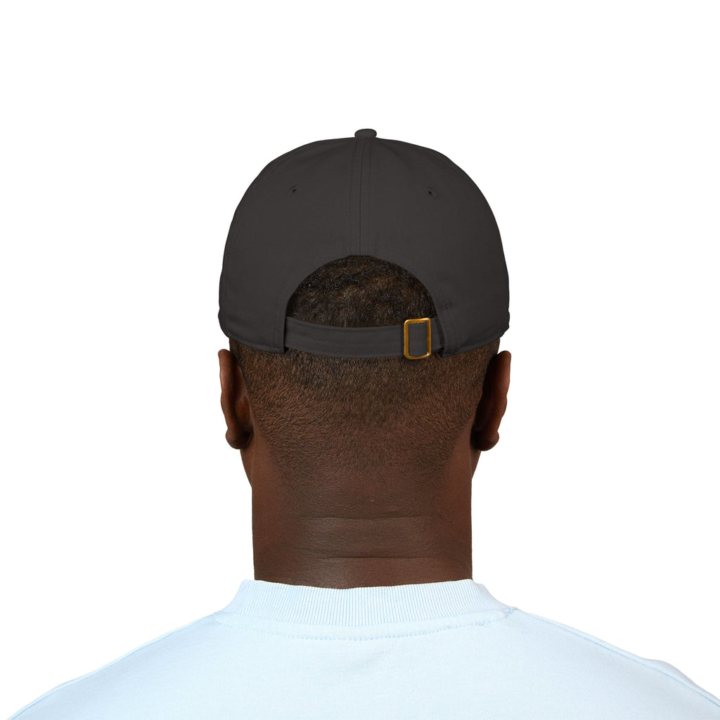 JESUS R.O.S. (Rose Of Sharon - White Ltrs) Organic Baseball Cap (Embroidery)