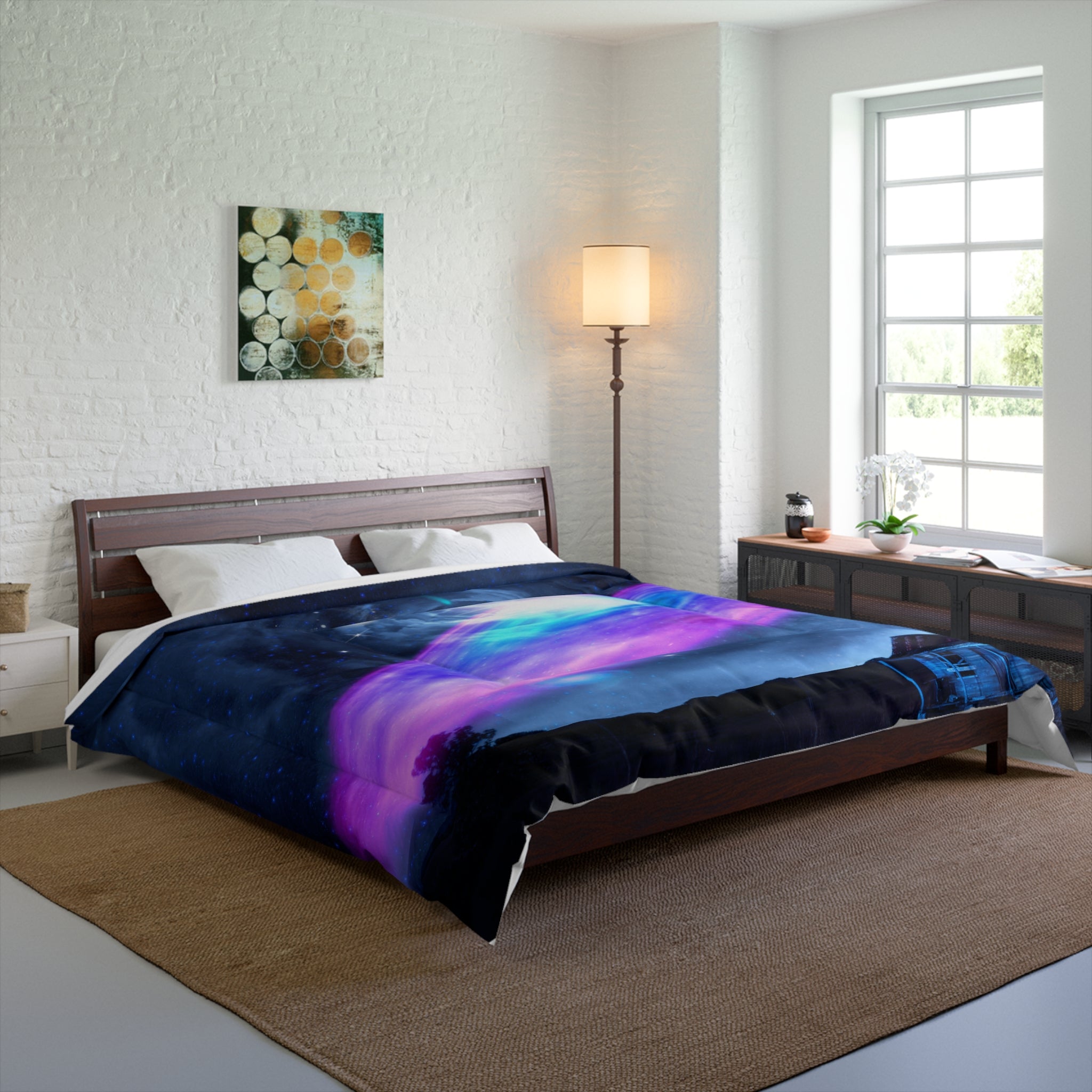 Wormhole & Galaxy on Earth - Comforter