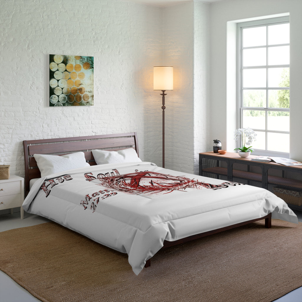 His Soul for You - White Comforter