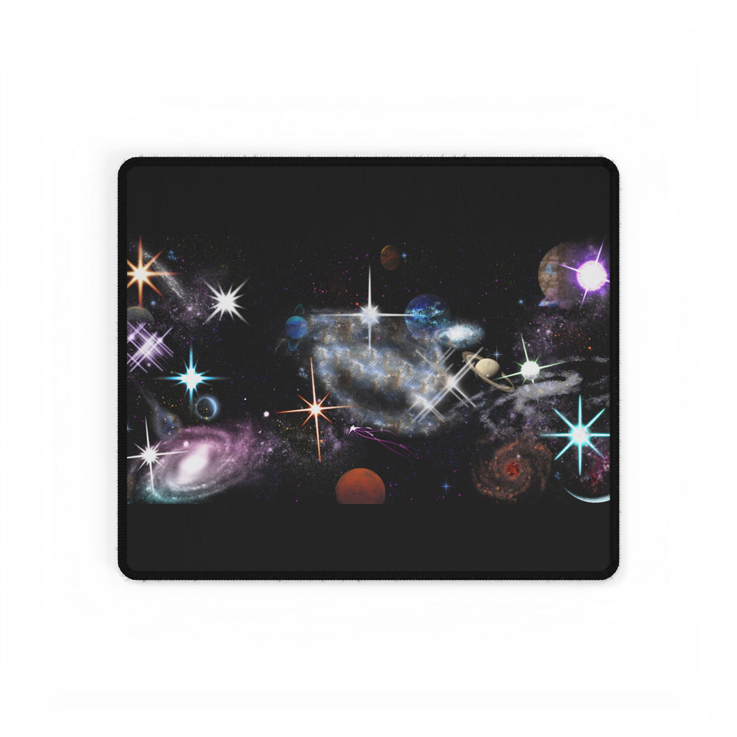 Galactic Desk Mat - Space-Themed Desk Organizer for Home & Office
