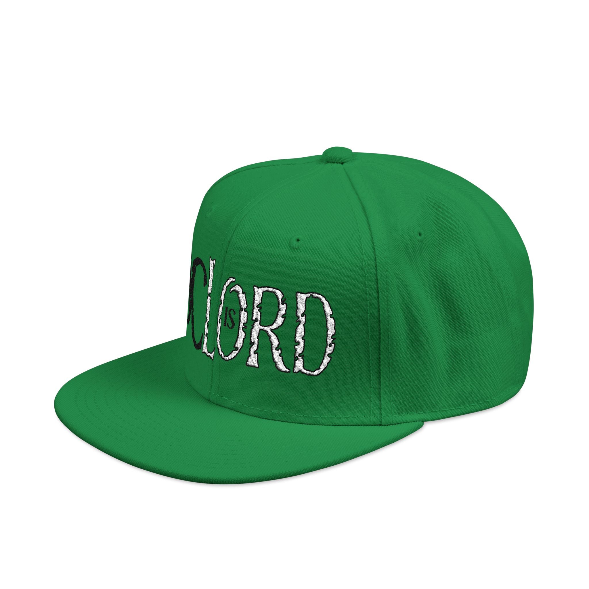 Copy of JC is LORD ( Black/White Ltrs) - Snapback (Embroidery)
