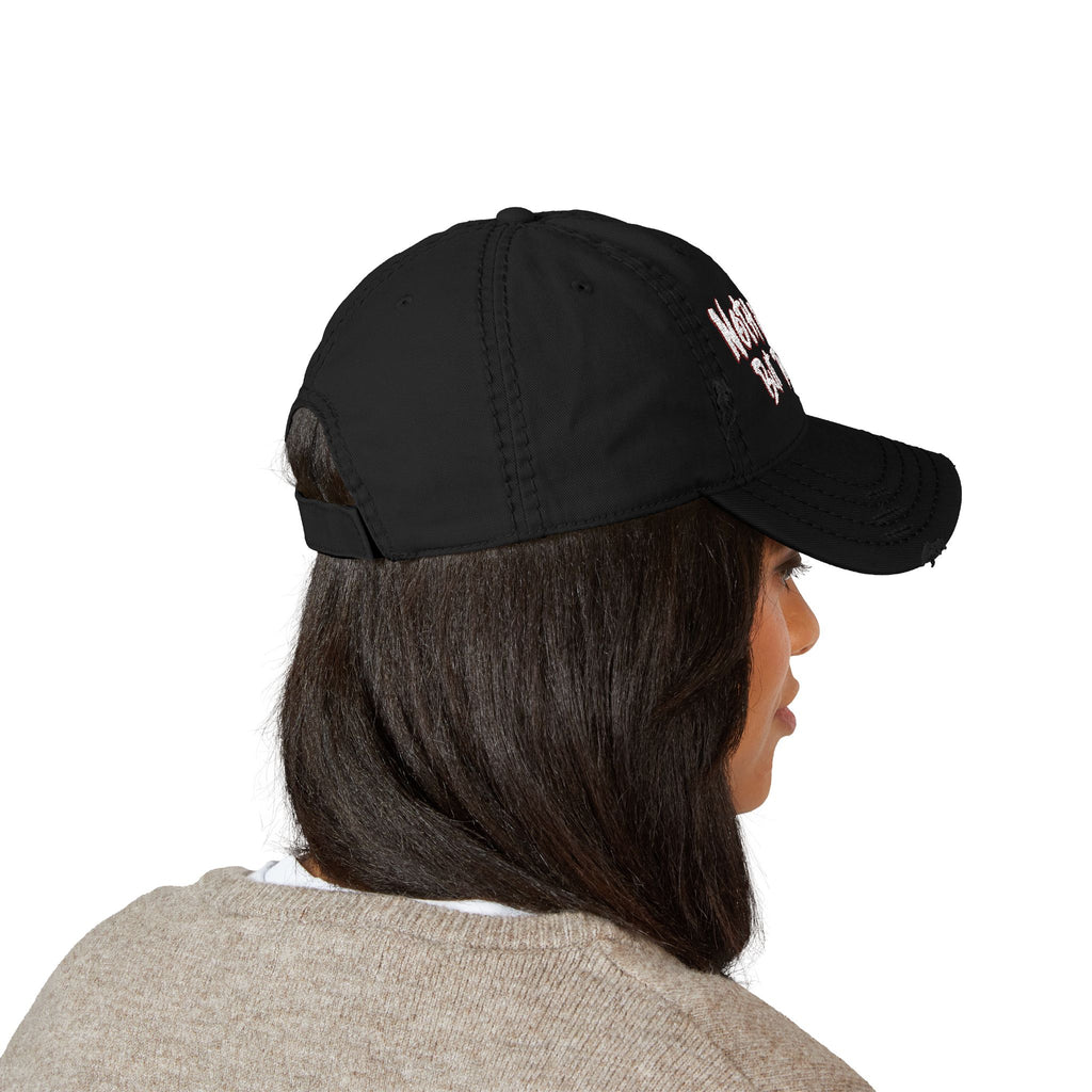 Nothing But the Blood - Distressed Dad Hat (Embroidery)