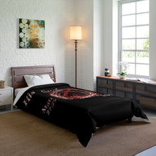 Load image into Gallery viewer, His Soul for Yours Matt. 27:29 - Color Black Comforter
