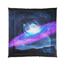 Load image into Gallery viewer, Wormhole &amp; Galaxy on Earth - Comforter
