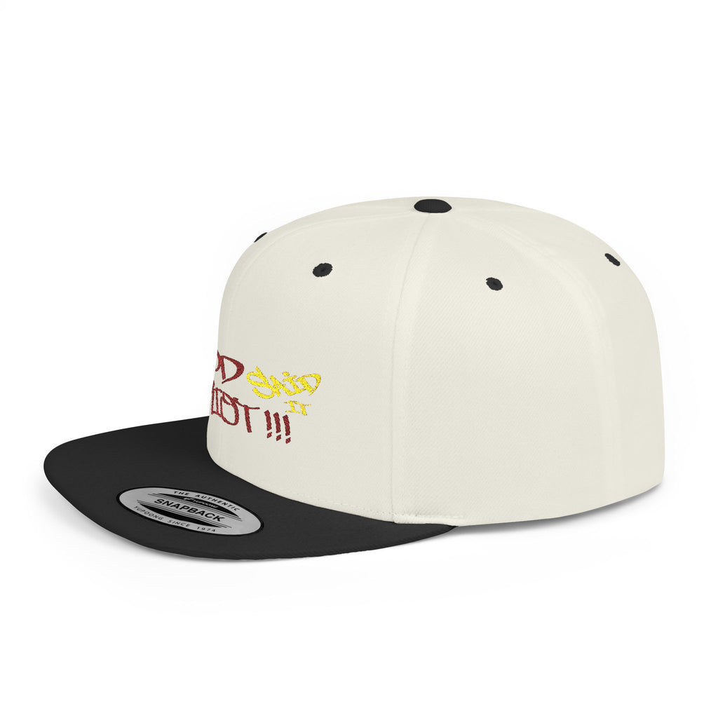 God Said it PERIODT!!! ( Red/Yellow Ltrs) - Flat Bill Snapback