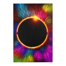 Load image into Gallery viewer, Solar Eclipse w/colors - Area Rugs
