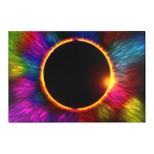 Load image into Gallery viewer, Solar Eclipse w/colors - Area Rugs
