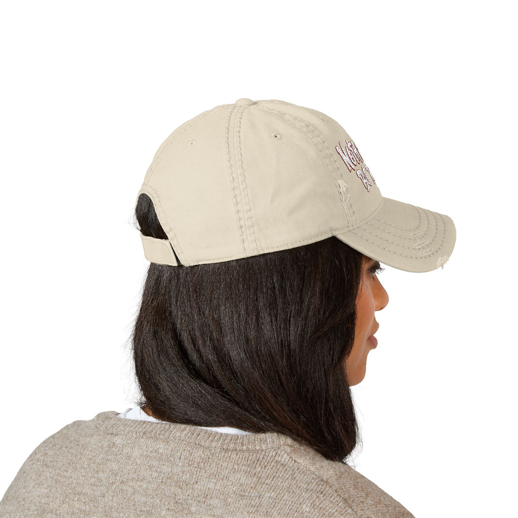 Nothing But the Blood - Distressed Dad Hat (Embroidery)