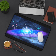 Load image into Gallery viewer, Celestial Desk Mat with Butterflies - Cosmic Office Decor
