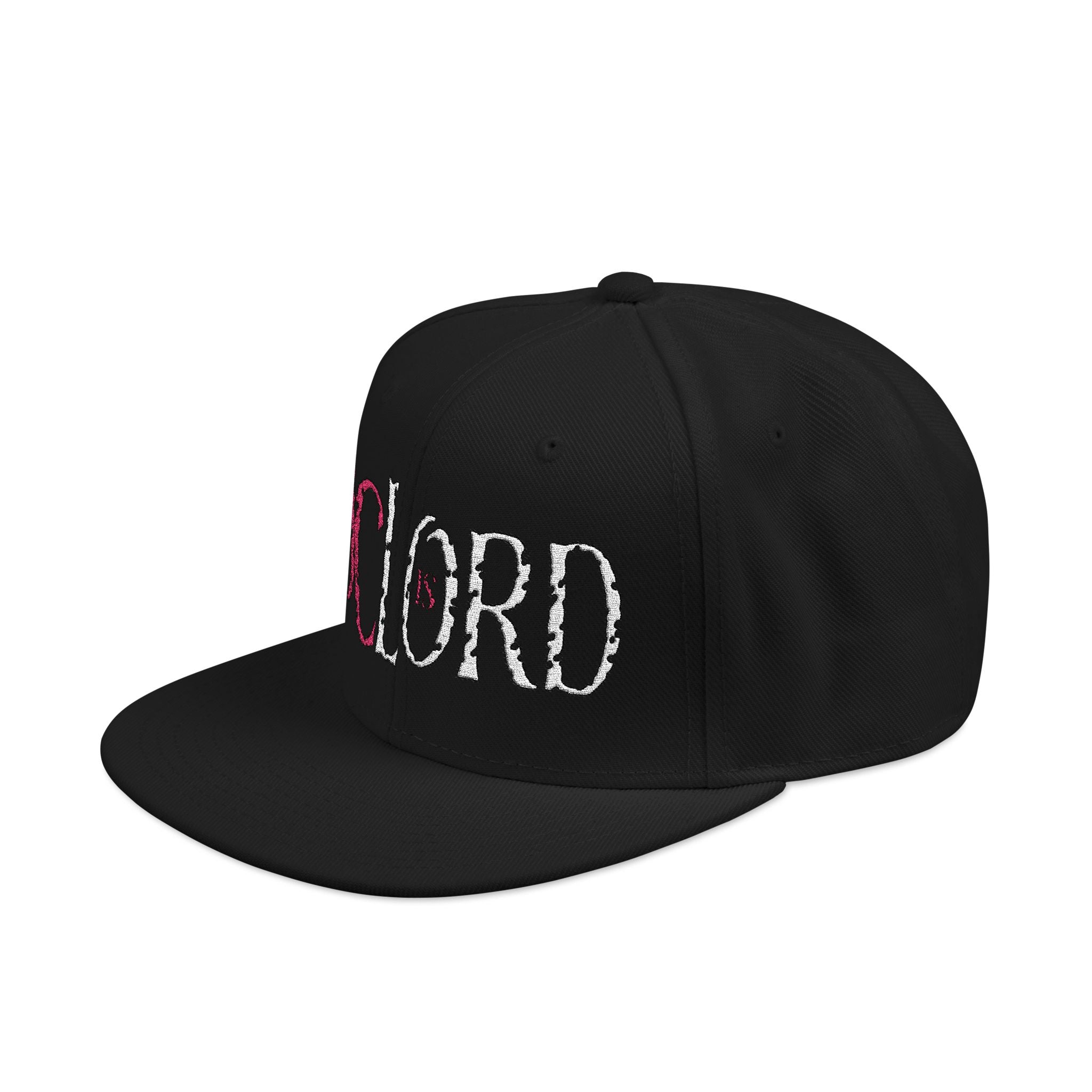 JC is Lord (Red/White Ltrs) Snapback (Embroidery)
