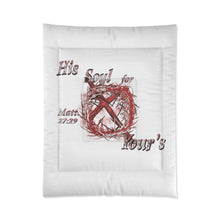 Load image into Gallery viewer, His Soul for You - White Comforter
