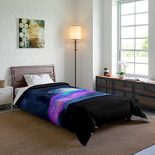 Load image into Gallery viewer, Wormhole &amp; Galaxy on Earth - Comforter

