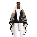 Hooded Sherpa Fleece Blanket
