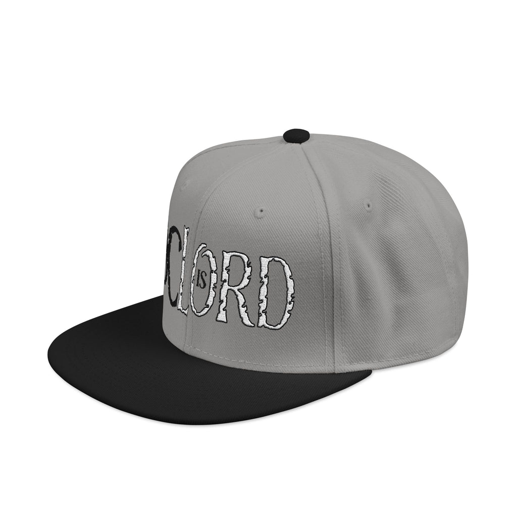 Copy of JC is LORD ( Black/White Ltrs) - Snapback (Embroidery)