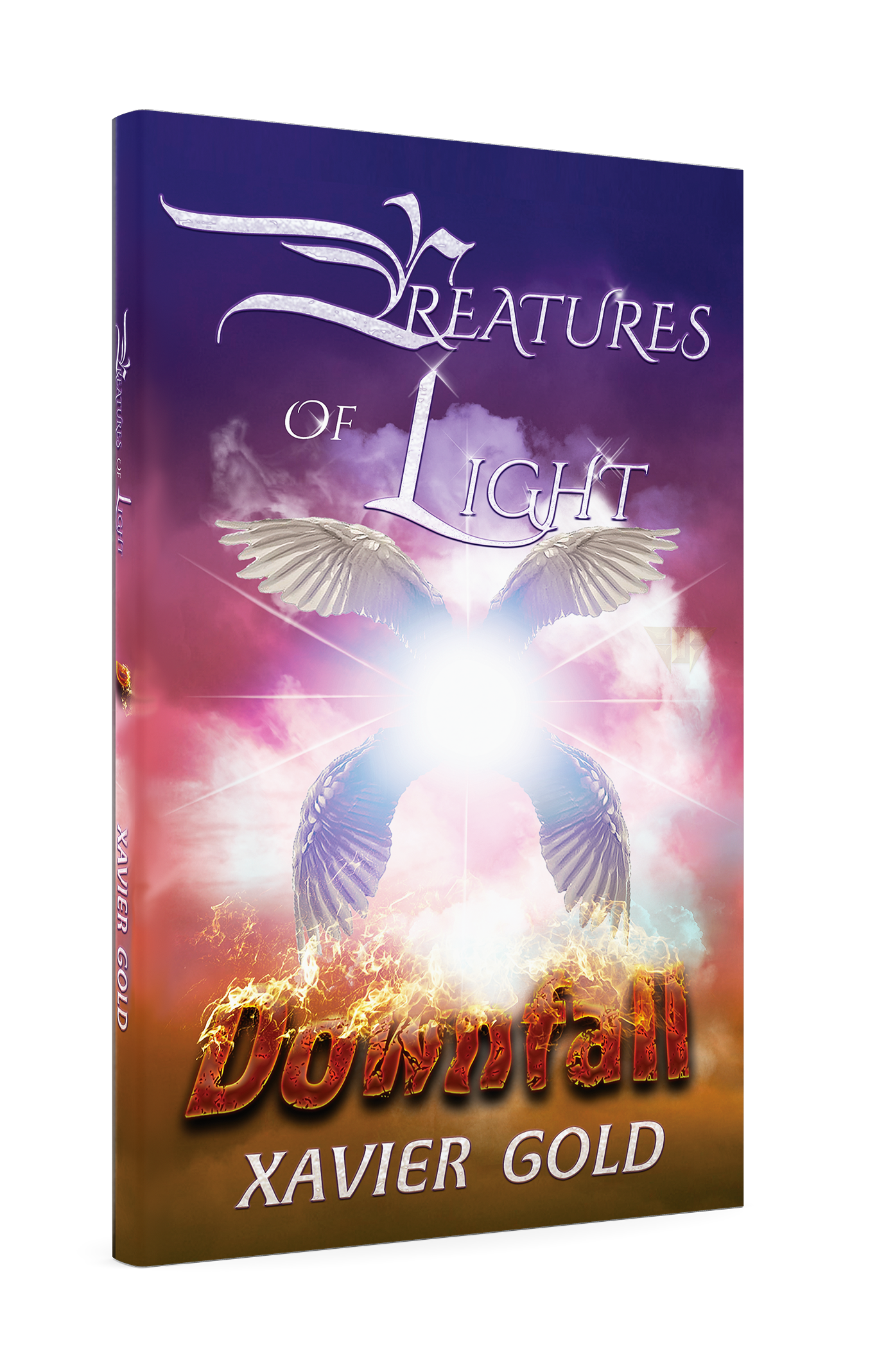 Book Cover Design (Creatures of Light - DOMINION) (Book Contents Not For Sale Yet - Author Xavier Gold)
