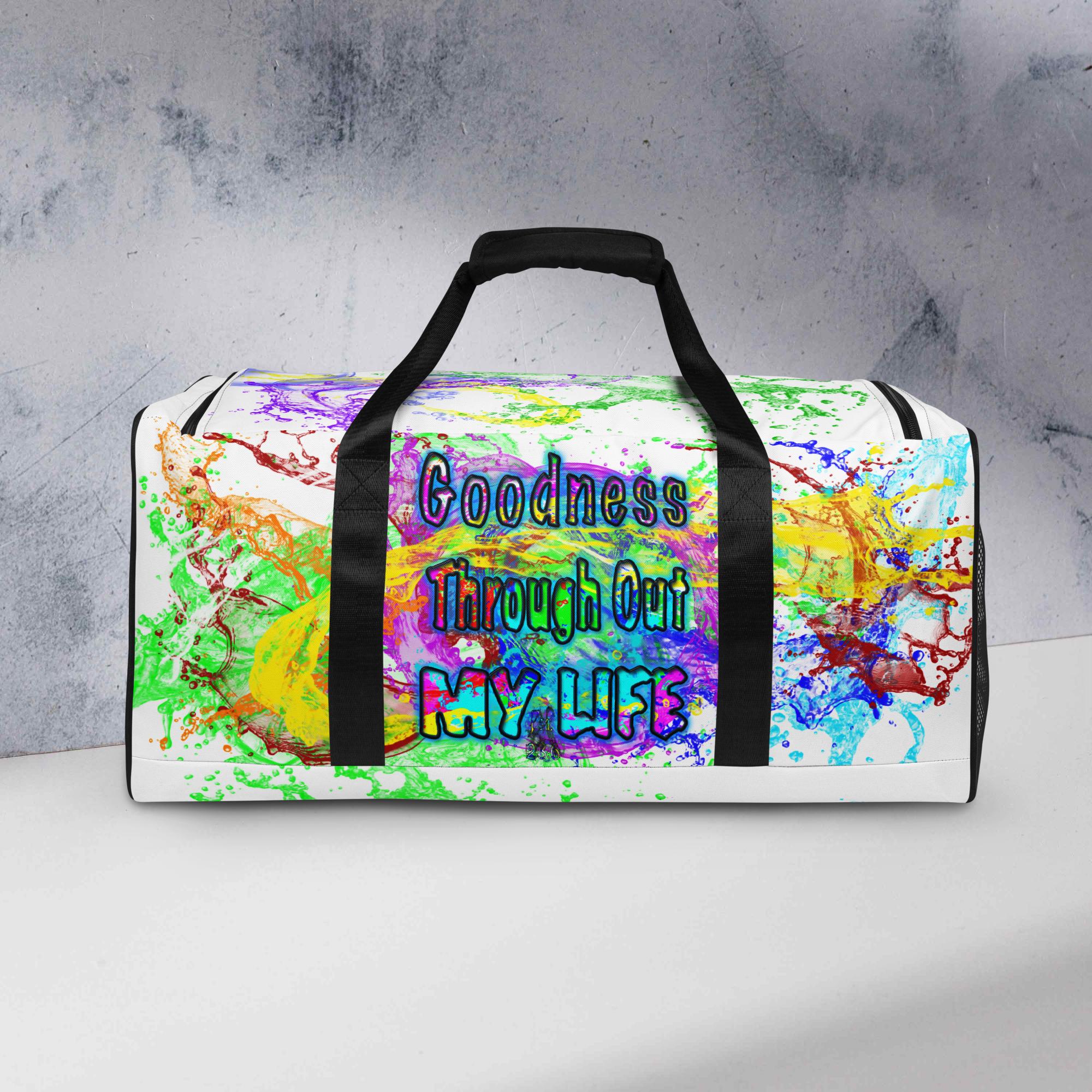 I See Evidence White - Duffle bag