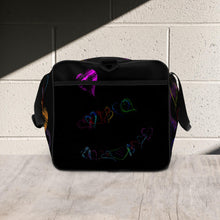 Load image into Gallery viewer, Hearts Black - Duffle bag
