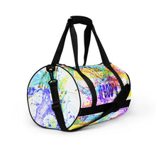 Load image into Gallery viewer, I see Evidence White - All-over print gym bag
