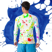 Load image into Gallery viewer, Paint Splatter - Men&#39;s Rash Guard
