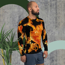 Load image into Gallery viewer, My Heart Burns For JESUS Jer. 20:9 - Men&#39;s Rash Guard
