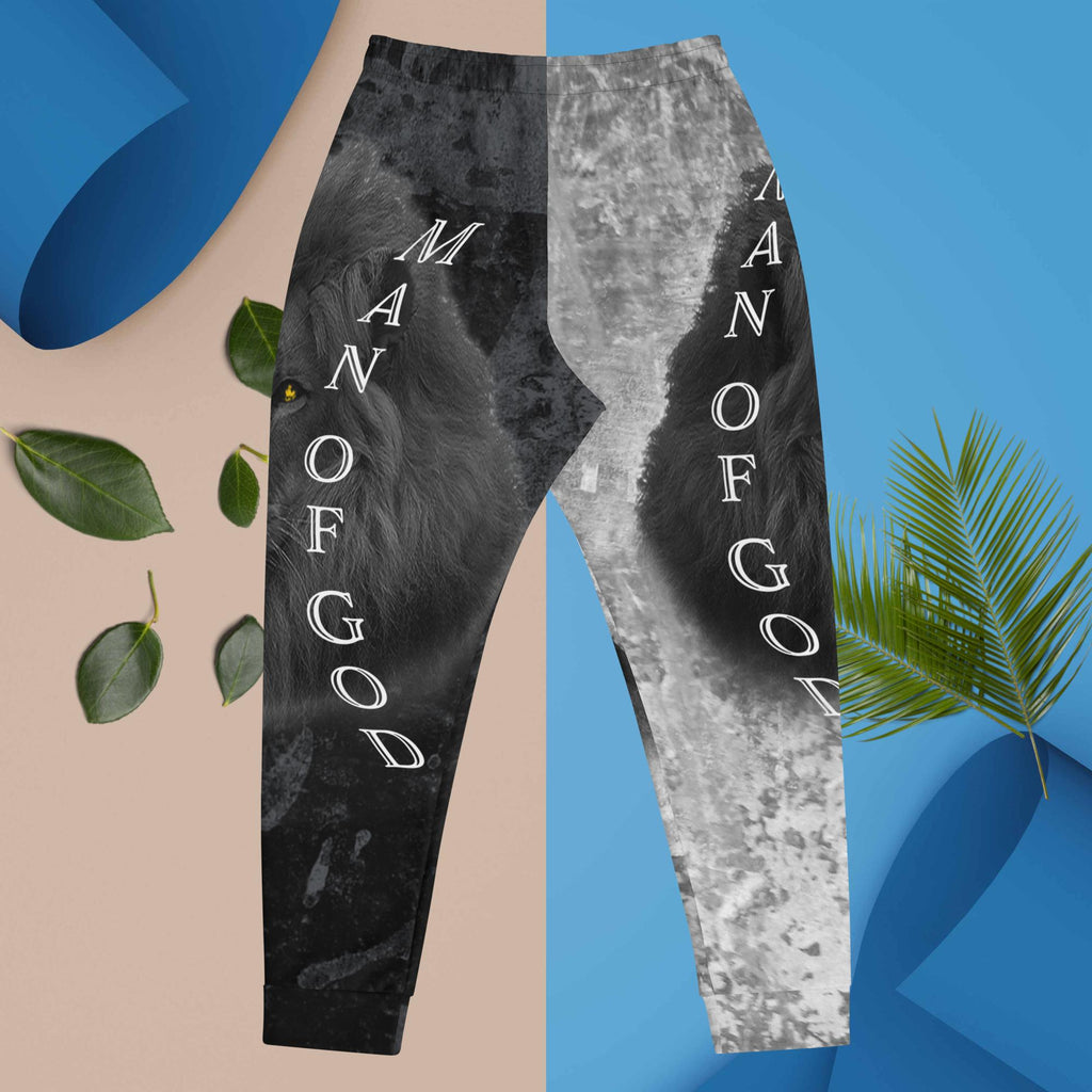 Black & White Lions - Men's Joggers