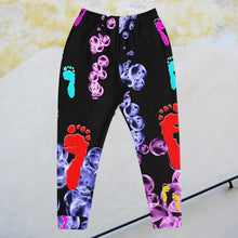 Load image into Gallery viewer, Feet &amp; Bubbles Black - Men&#39;s Joggers
